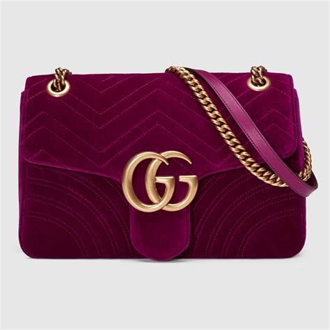 gucci marmont bag velvet.